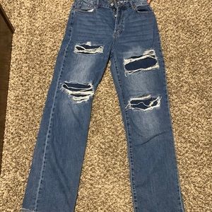 jeans worn couple times not ruined